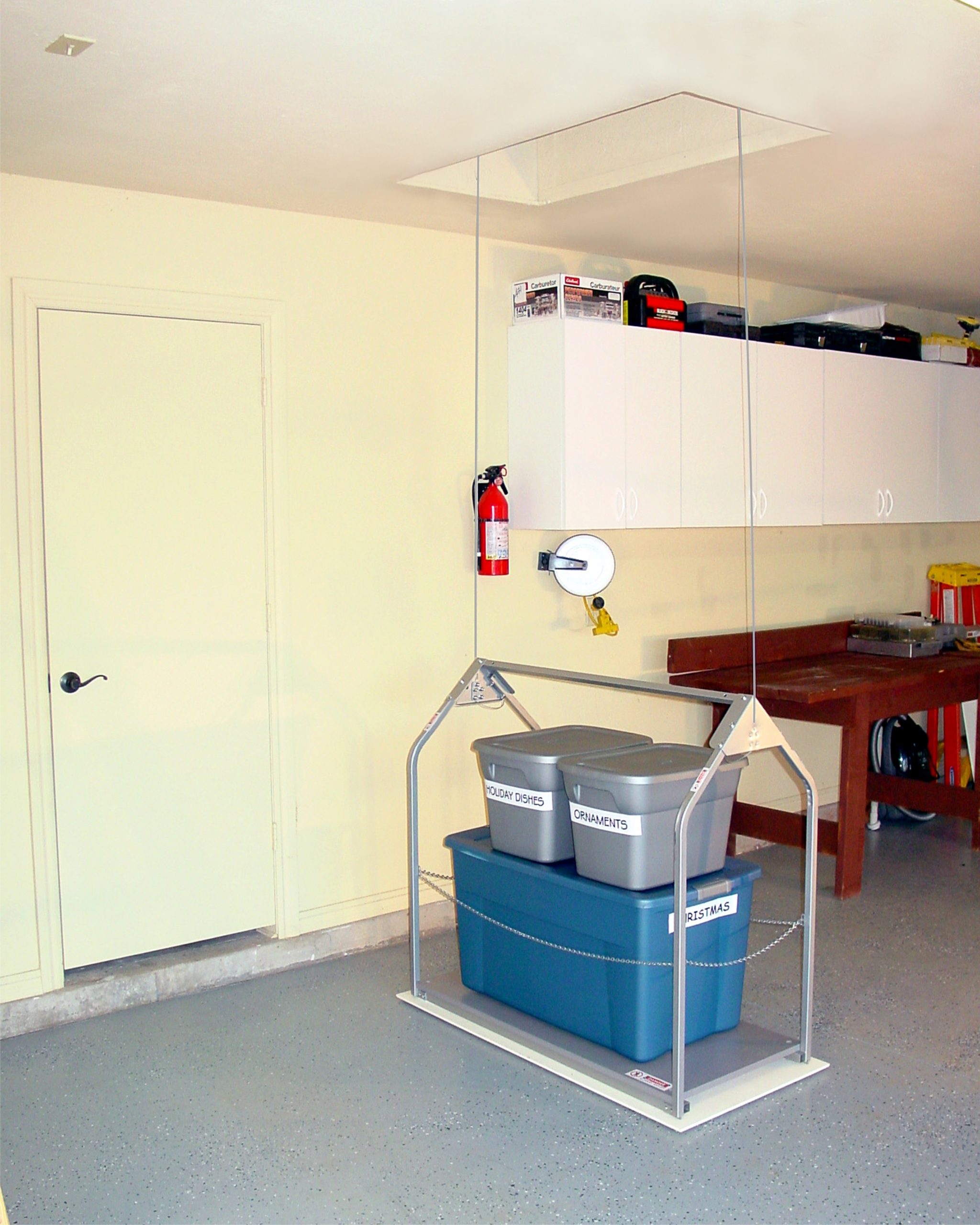 Garage – Attic Storage